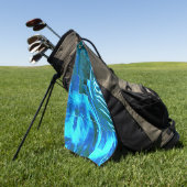 Abstraktes Mosaik zeichnend, Himmel mit leichtem S Golfhandtuch (Gras)