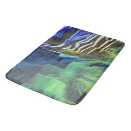 Abstraktes Mosaik zeichnend leicht geschnitzt und  Badematte