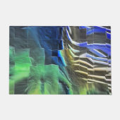 Abstraktes Mosaik zeichnend leicht geschnitzt und Fußmatte (Vorderseite)