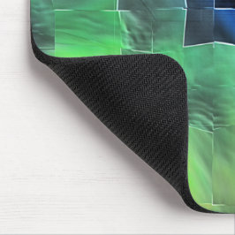 Abstraktes Mosaik zeichnend leicht geschnitzt und  Mousepad