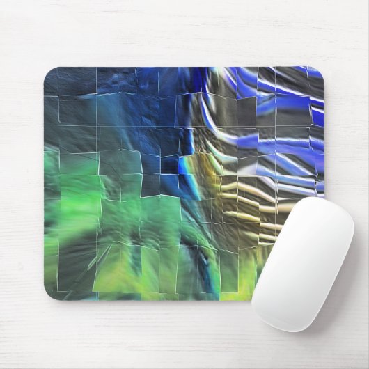 Abstraktes Mosaik zeichnend leicht geschnitzt und Mousepad (Mit Mouse)