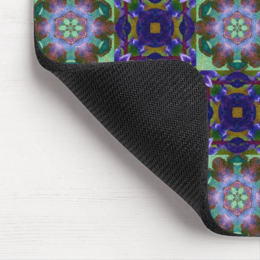 Abstraktes Mosaikdesign - Mousepad (Ecke)