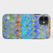 Abstraktes Mosaikglas-Muster #5 Case-Mate iPhone Hülle (Rückseite (Horizontal))