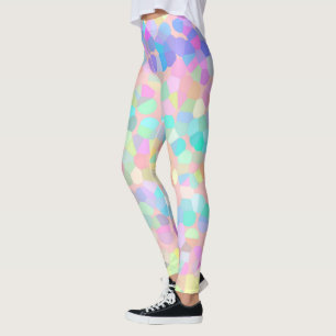 Abstraktes Mosaikmosaik Leggings