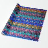 Abstraktes Mosaikmuster #3 Geschenkpapier (Ungerollt)
