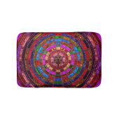 Abstraktes Mosaikmuster #4 Badematte (Vorderseite)