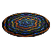 Abstraktes Mosaikmuster #6 Schneidebrett (Ecke)