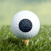 Abstraktes Mosaikmuster #7 Golfball (Insitu T-Shirt)
