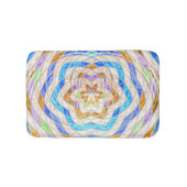 Abstraktes Mosaikmuster Badematte (Vorderseite)