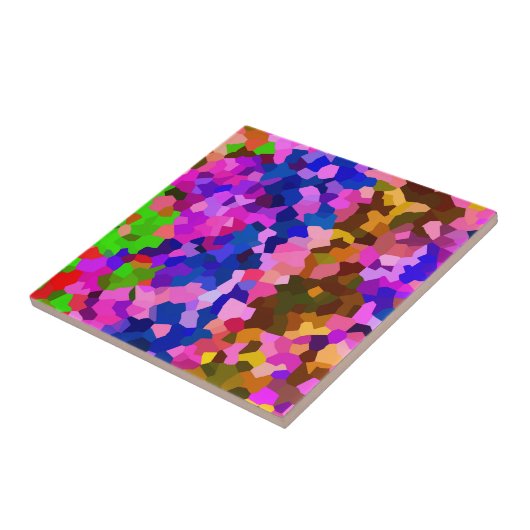 Abstraktes Mosaikmuster Fliese (Seite)