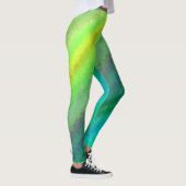 Abstraktes Mosaikmuster Leggings (Rechts)