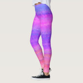Abstraktes Mosaikmuster Leggings (Links)