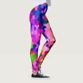 Abstraktes Mosaikmuster Leggings (Rechts)