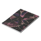 Abstraktes Mosaikmuster Notizblock (Rotiert)