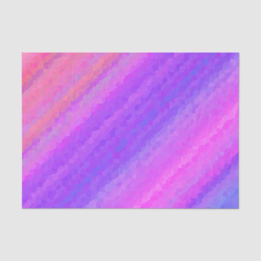 Abstraktes Mosaikmuster Seidenpapier (Vorderseite)