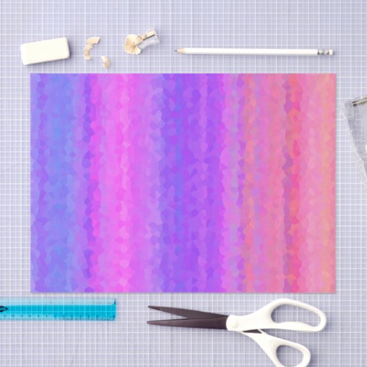 Abstraktes Mosaikmuster Seidenpapier (Handwerk)