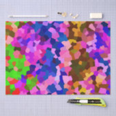 Abstraktes Mosaikmuster Seidenpapier (Handwerk)