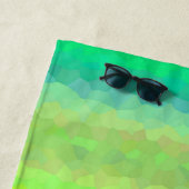 Abstraktes Mosaikmuster Strandtuch (Beispiel)
