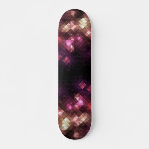 Abstraktes Mosaikskateboard Skateboard