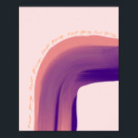 abstraktes Motion Design "Behalt Going" Poster<br><div class="desc">- hergestellt von Morgan Harper Nichols</div>