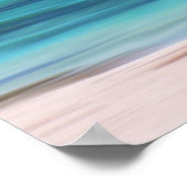 Abstraktes Motivierend Poster aus dem Tropenmeer (Ecke)