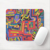 abstraktes Mousepad "ins Netz" (Mit Mouse)
