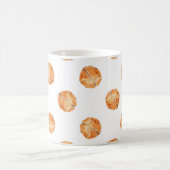 Abstraktes Muffinmuster Kaffeetasse (Mittel)