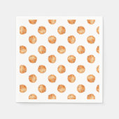 Abstraktes Muffinmuster Serviette (Vorderseite)