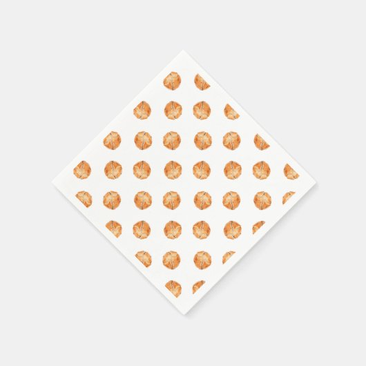 Abstraktes Muffinmuster Serviette (Ecke)