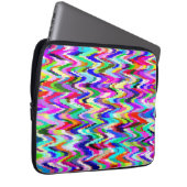 Abstraktes Multicolor-Mosaikmuster #3 Laptopschutzhülle (Vorne Rechts)