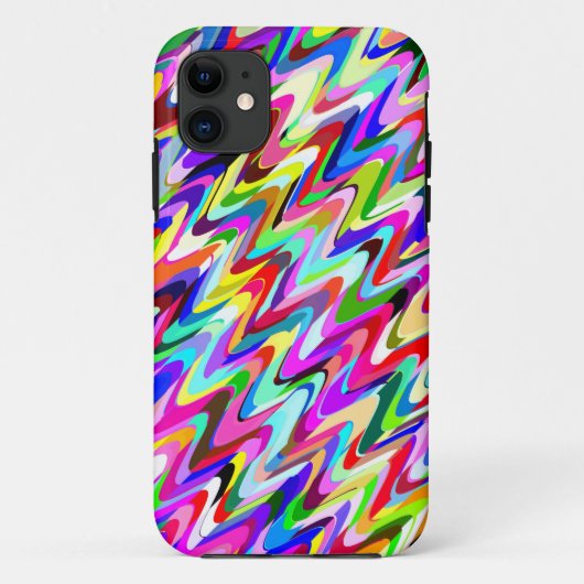 Abstraktes Multicolor-Mosaikmuster #5 Case-Mate iPhone Hülle (Rückseite)