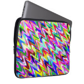 Abstraktes Multicolor-Mosaikmuster #5 Laptopschutzhülle (Vorne Rechts)
