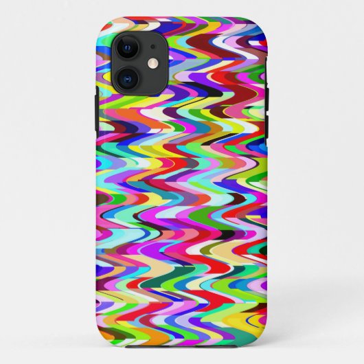 Abstraktes Multicolor-Mosaikmuster #6 Case-Mate iPhone Hülle (Rückseite)