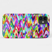 Abstraktes Multicolor-Mosaikmuster #6 Case-Mate iPhone Hülle (Rückseite (Horizontal))