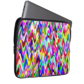 Abstraktes Multicolor-Mosaikmuster #6 Laptopschutzhülle (Vorne Rechts)
