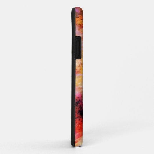 Abstraktes Multifarben-Art-Monogramm Case-Mate iPhone Hülle (Hinten/Rechts)