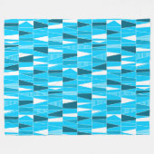 Abstraktes Muster 070721 - Farben 03 Fleecedecke (Vorderseite (Horizontal))