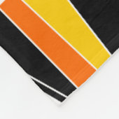 Abstraktes Muster 070721 - Farben 05 Fleecedecke (Ecke)