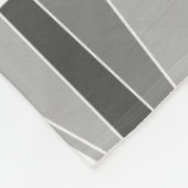 Abstraktes Muster 070721 - Grauschattierungen Fleecedecke (Ecke)