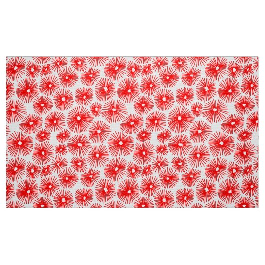 Abstraktes Muster 10115 - Rot Stoff (Fat Quarter (45,7 x 55,9 cm))