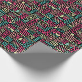 Abstraktes Muster 110122 - Farben 01 Geschenkpapier (Ecke)