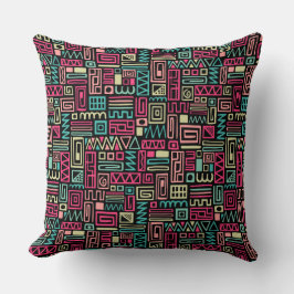 Abstraktes Muster 110122 - Farben 01 Kissen