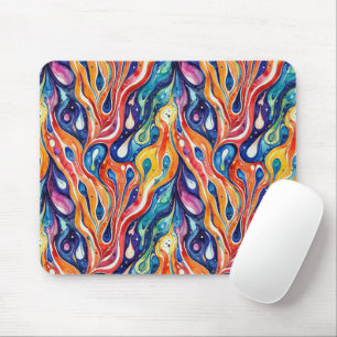 Abstraktes Muster 1196 mit flüssiger Kunst - Maus- Mousepad