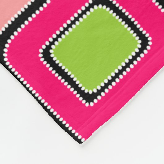 Abstraktes Muster 140621 Fleecedecke (Ecke)