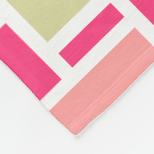 Abstraktes Muster 170715 Fleecedecke (Ecke)