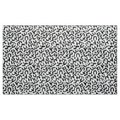 Abstraktes Muster 170822 - Schwarz auf Weiß Stoff (Yard (91,4 cm))