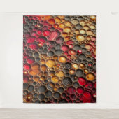 Abstraktes Muster 1 - Embossed Arwork Wandteppich (Vorderseite)