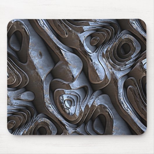 Abstraktes Muster 1 Mousepad (Vorne)