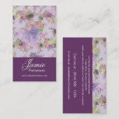 Abstraktes Muster 1 Vertikale Visitenkarte (Vorne/Hinten)