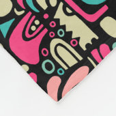 Abstraktes Muster 210515 Fleecedecke (Ecke)